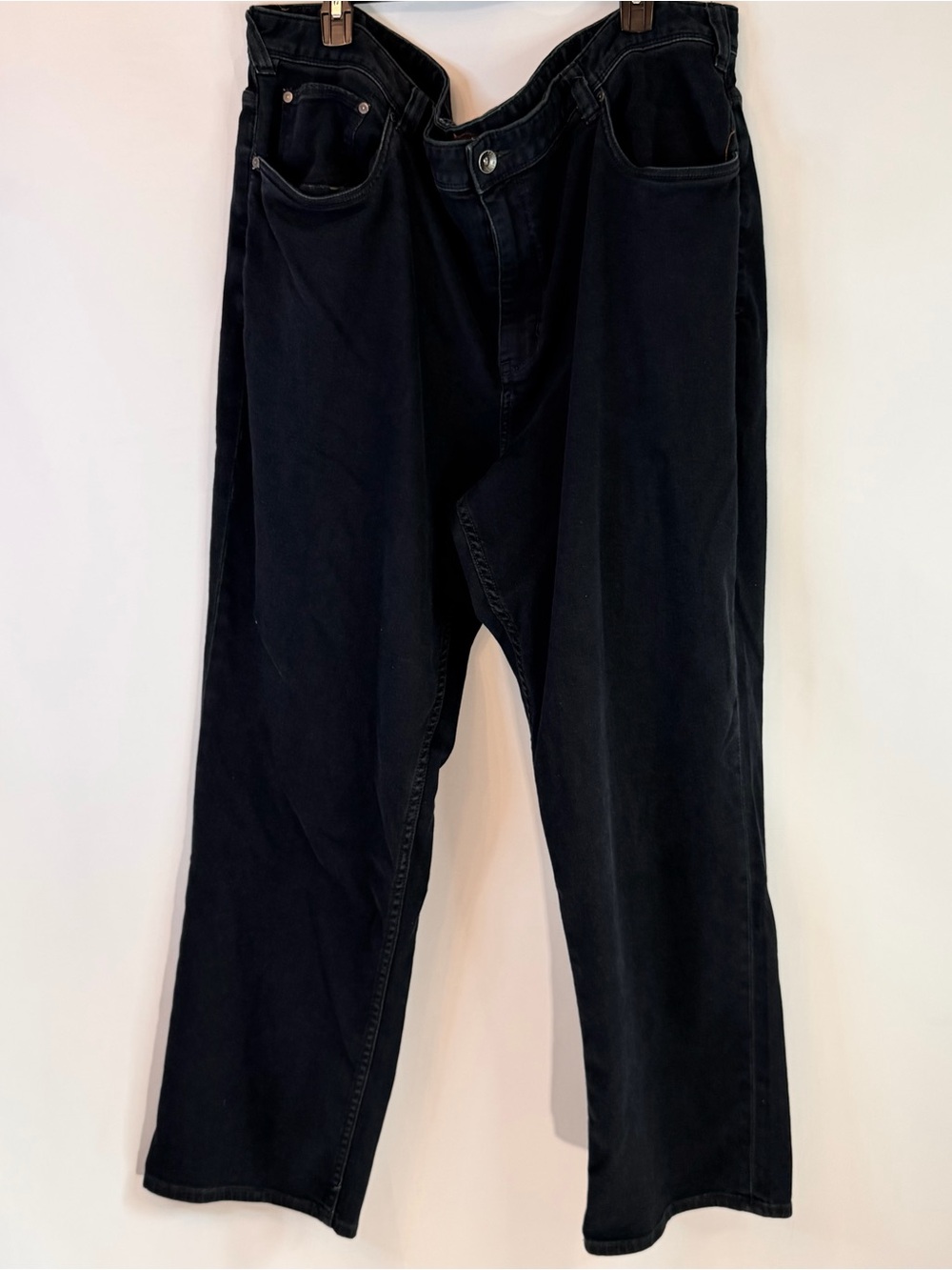 Tommy Bahama Mens Dark Blue Jeans 50 x 32 Soft Wash 5 Pocket Straight